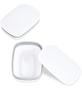 Quatish Travel Soap Container, 2PCS Portable Soap Holder with Lid, Bar Soap Case, Soap Saver for ...