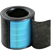 Dr.Prepare Hepa Air Filter, Air Purifier Filter Replacement 3-Stage Filter System with Washable P...