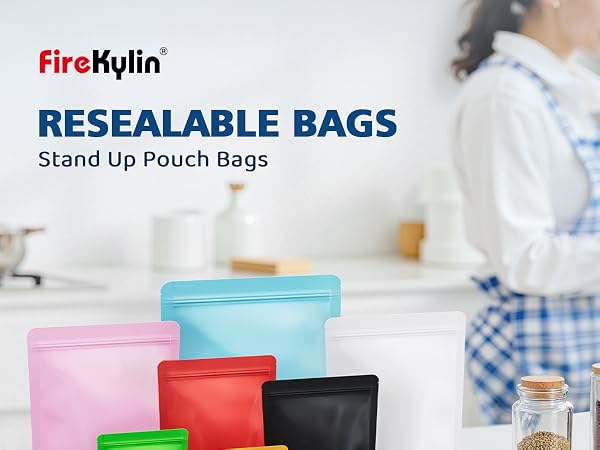 resealable bags