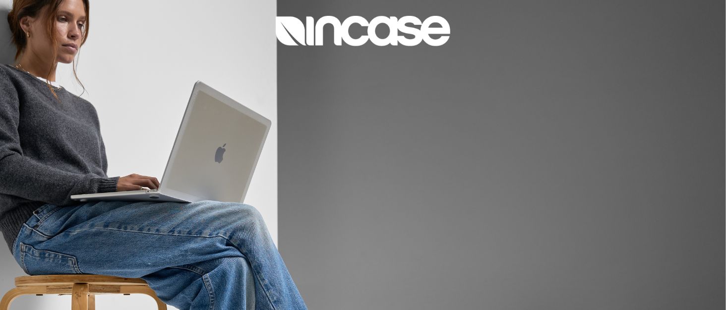 person using laptop
