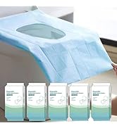 Rgqphantom 50 Pack Toilet Seat Covers Disposable 16x24 Inch XL Portable Toilet Liners Travel Seat...