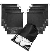 8PCS Travel Shoe Bags with Rope for Men and Women Large Shoes Pouch Organizers