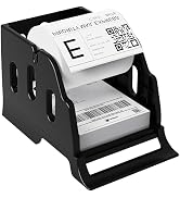 Rongta Label Holder for Rolls and Fan-Fold Labels, Thermal Sticker Roll Holder for Desktop Therma...
