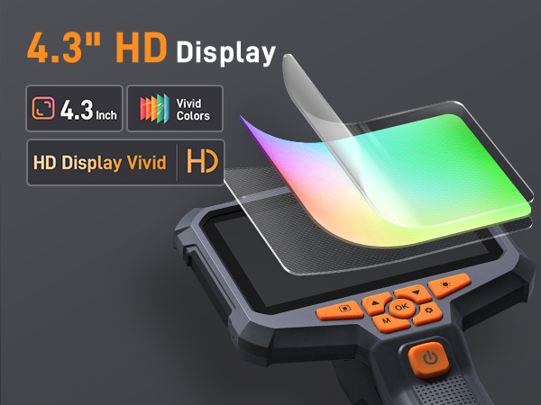 Split-Screen Digital Inspection Camera