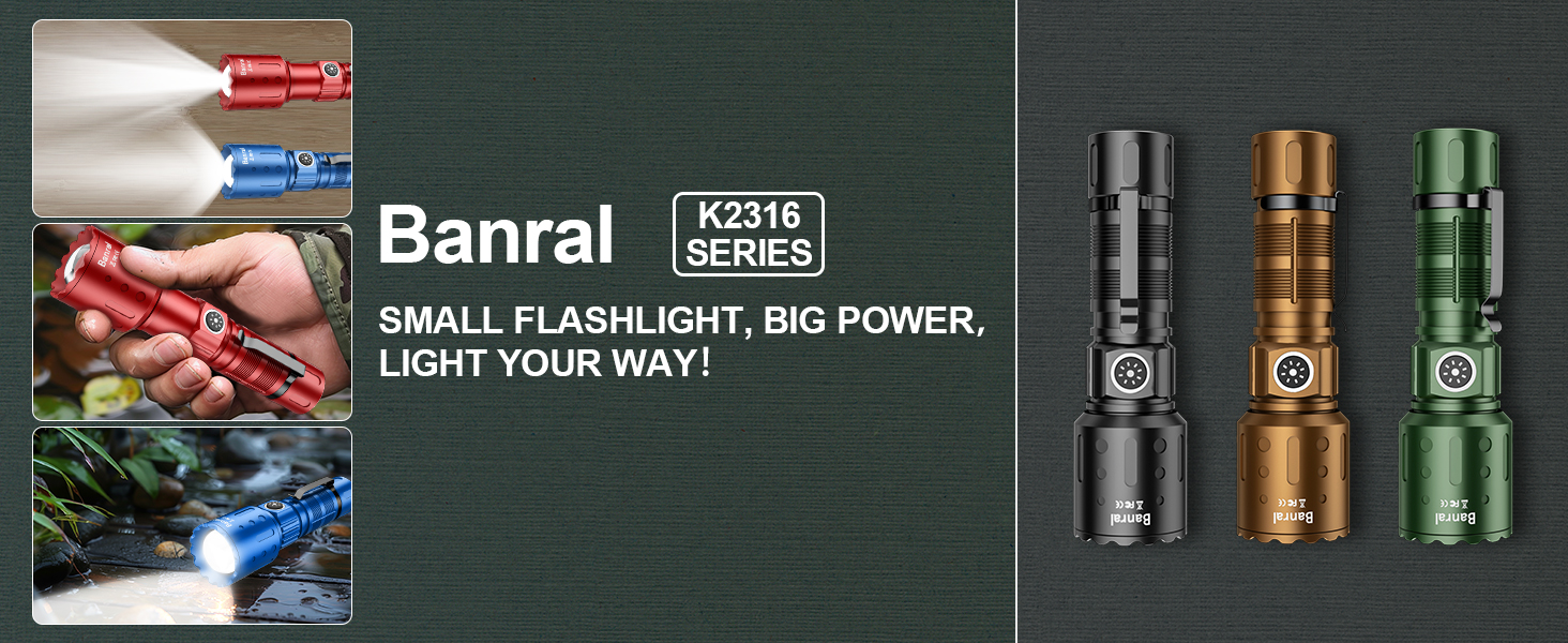 SMALL POWERFUL FLASHLIGHT