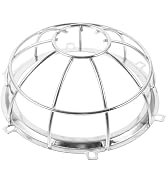 Uonlytech Fire Sprinkler Head Guard Cover Fire Head for Protecting Flush Mount/Side Wall Drywall ...