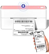 Phomemo Bluetooth Thermal Label Printer for Shipping Packages - 241BT Shipping Label Printers for...