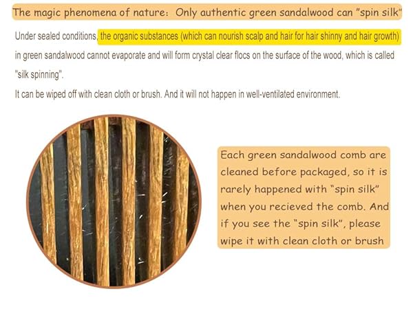 wooden fine tooth comb
