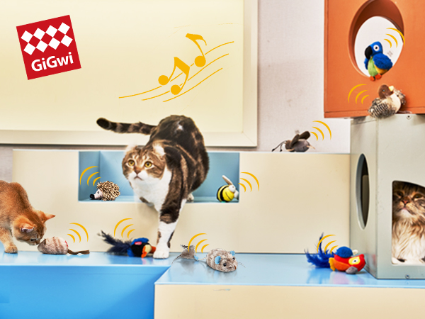cat bird toy