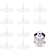 YONHTUTU Crochet Doll Stand,Emotional Support Pickle Base,Crochet Emotional Support Stands,Doll S...