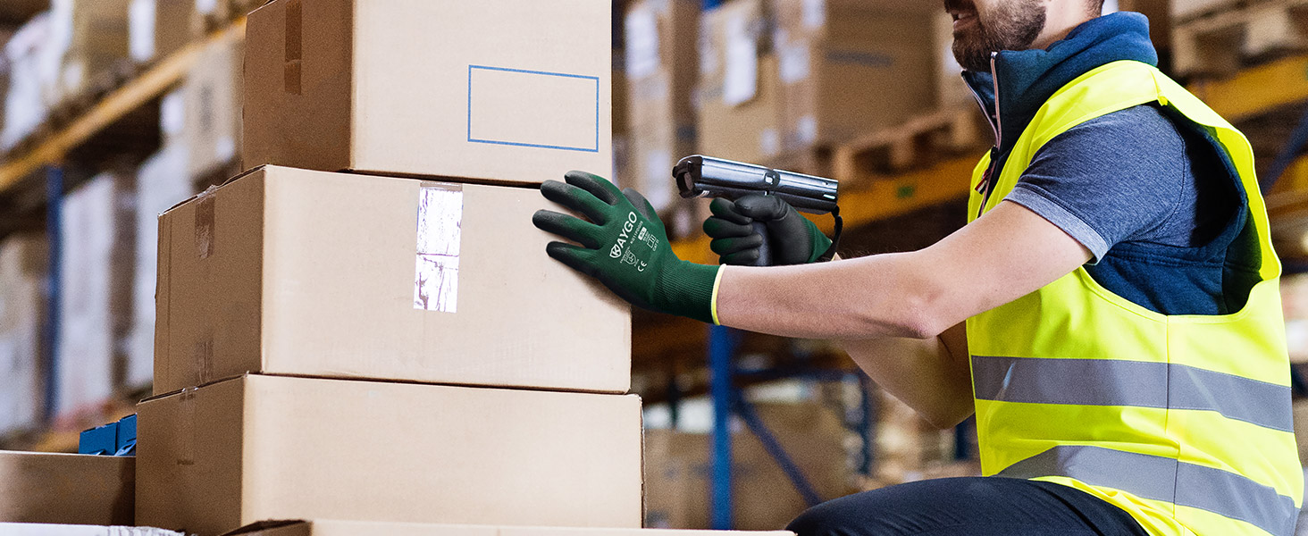 Warehouse work gloves