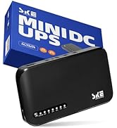 SKE DC20000 Plus Altair - Mini DC UPS 20000mAh Battery Backup & Surge Protector for Router & Mode...