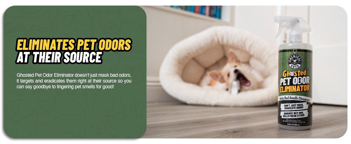 Ghosted Pet Odor Eliminator