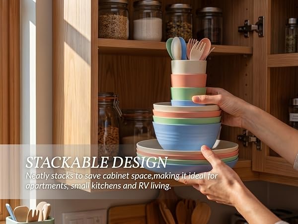 melamine dinnerware sets first apartment essentials unbreakable plates kitchen plates bowl set
