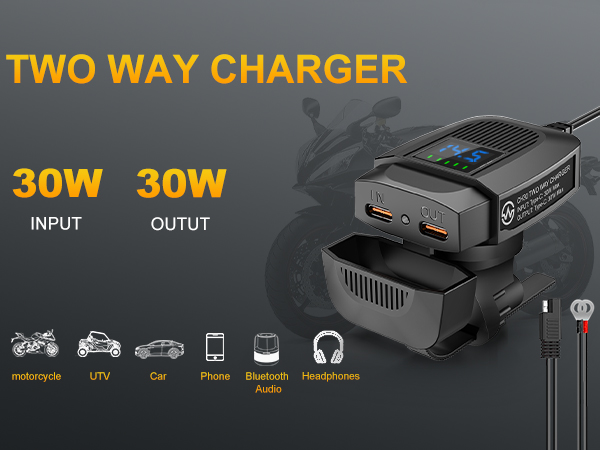motorcycle usb charger