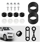 Bumper Quick Release Kit with 10 O-Ring Fastener,4 Spacers,4 Screws,4 Nuts,Aluminium Quick Releas...