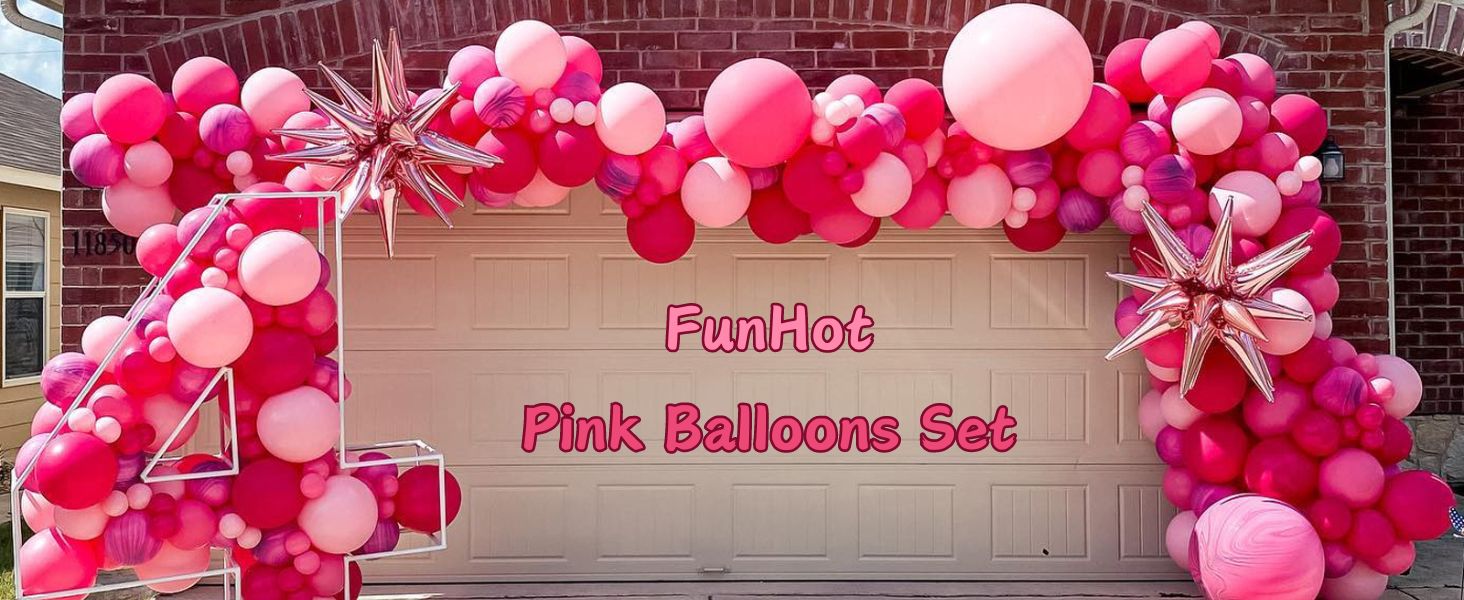 Hot Pink Balloons