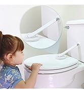 Toilet Seat Lock for Child Safety with Double Lock Mechanism – Child Proof Toilet Locks for Toddl...