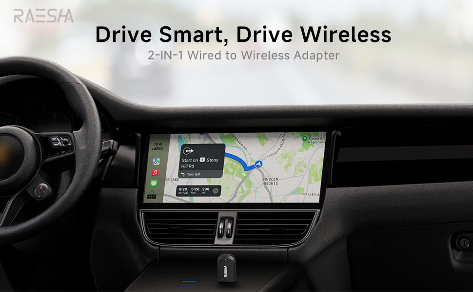 Raesha wireless carpalay adapter