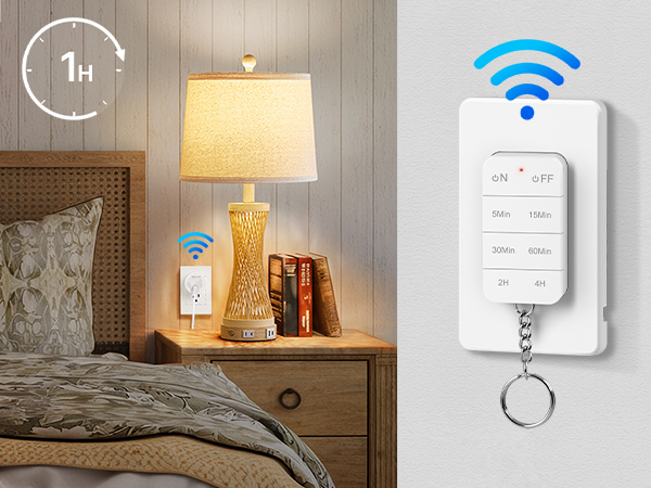 Remote Control Outlet with Timer