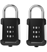UP Security Combination Lock for Locker, Gym Locker Lock, Small Combination Padlock for Luggage, ...