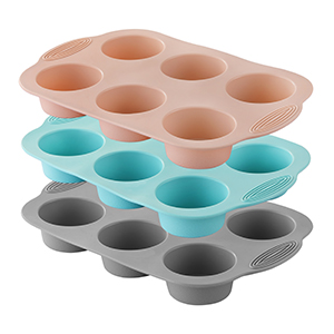 silicone muffin pans for baking
