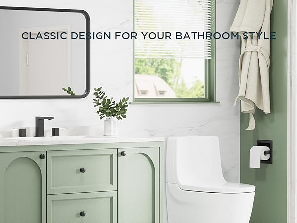 recessed toilet paper holder