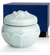 Small Urns for Ashes, Vivid Flower Decorative Cremation Urn for Human Ashes, Mini Keepsake Urns f...