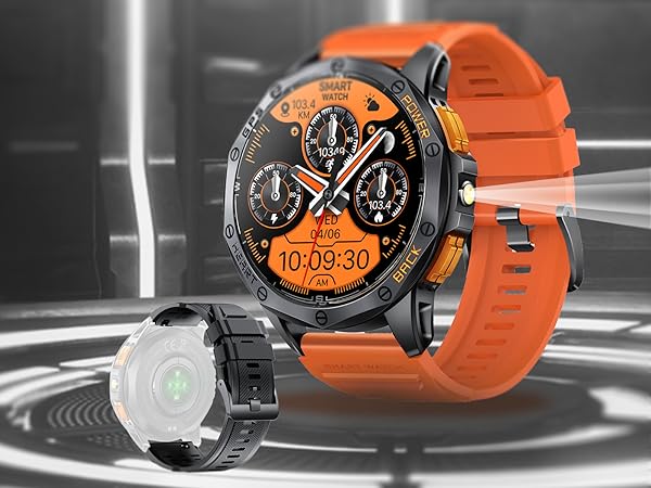 military smart watches for men and women with gps android