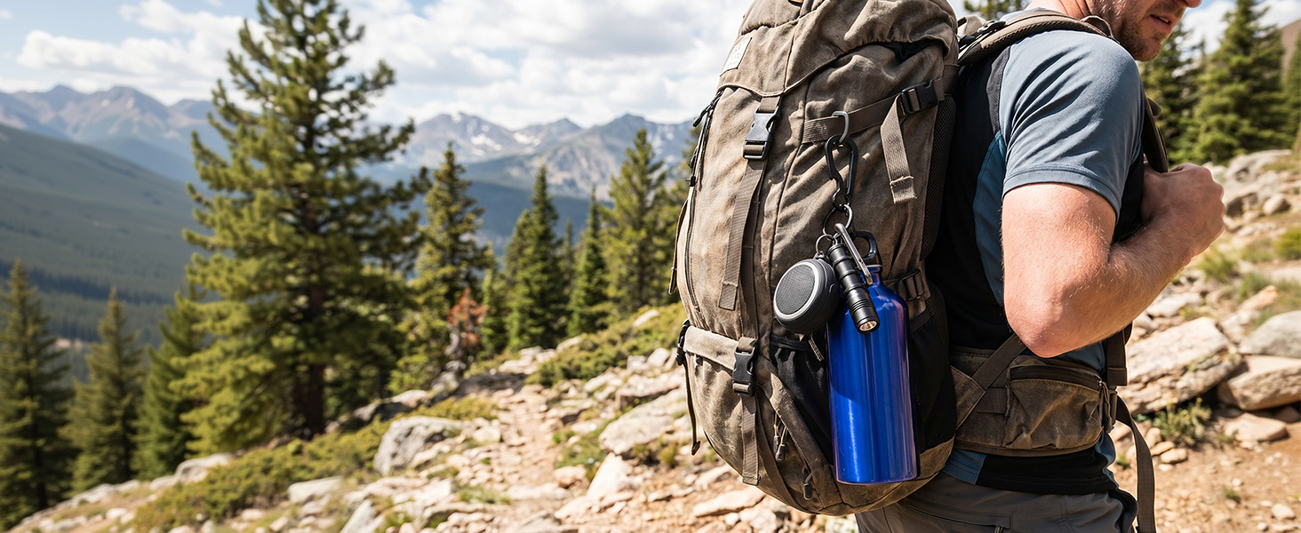 Titanium Carabiner for Keys