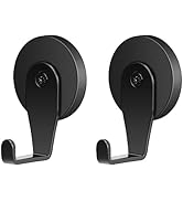 FYY Magnetic Wreath Hanger, 2 Pack Heavy Duty Magnets with Hook for Refrigerator, Christmas Decor...