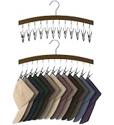 StorageWorks Hat Hangers for Closet, 2 Pack Hat Organizer Storage for Baseball Hats, Adjustable H...