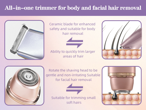 Silky Glow 2 in 1 Body Shaver