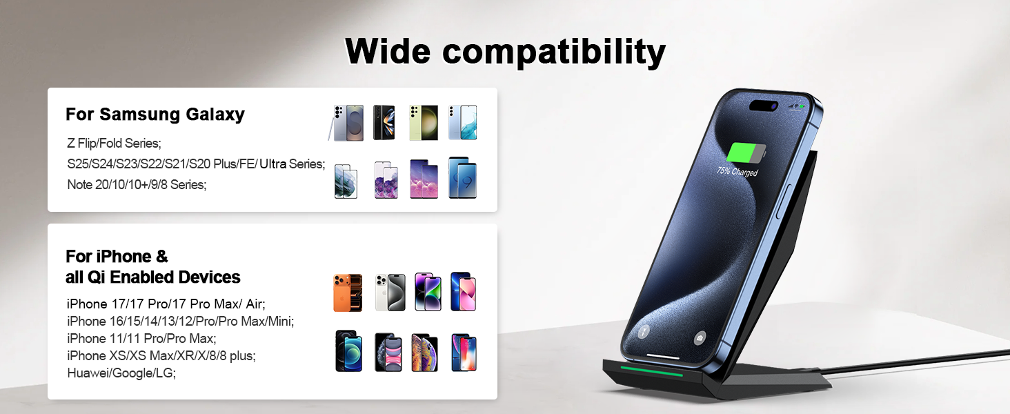 iphone 17 wireless charger stand