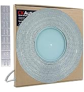 CKAuto 0.25oz, Steel Adhesive Stick-On Wheel Weights, Gray, 11 lb Roll | EasyPeel Strong Tape, Co...