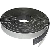 Master Magnetics Roll-N-Cut Flexible Magnetic Tape Refill - Magnet Strips with Strong Adhesive Ba...