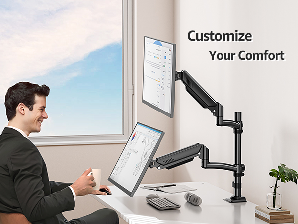 monitor mounts for 2 monitors