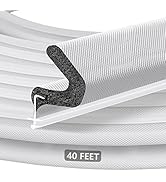 40 Feet Door Weather Stripping, Kerf Weather Stripping for Doors,Weather Stripping Door Seal for ...