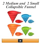 BPA Free collapsible funnel