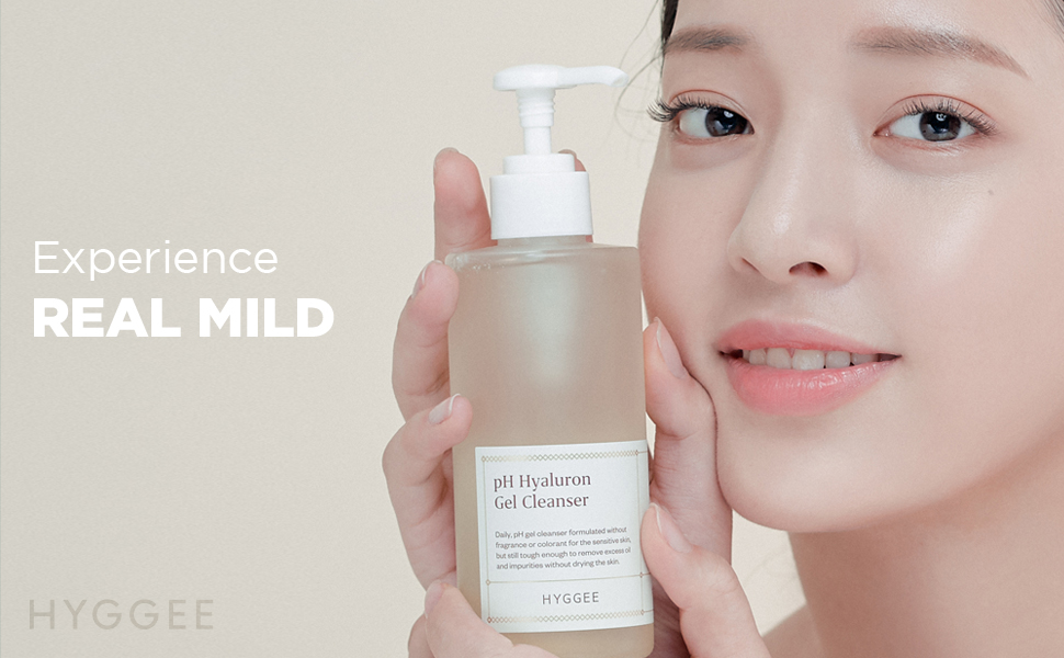 hyggee pH Hyaluron Gel Cleanser Hyaluronic Acid Hydrating Face Wash Balancing Formula Cleansing