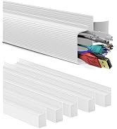 Delamu 6 Pack Safe 15.7in Tidy Cable Management Solution, Protect Kids Pets with Home Office Cabl...