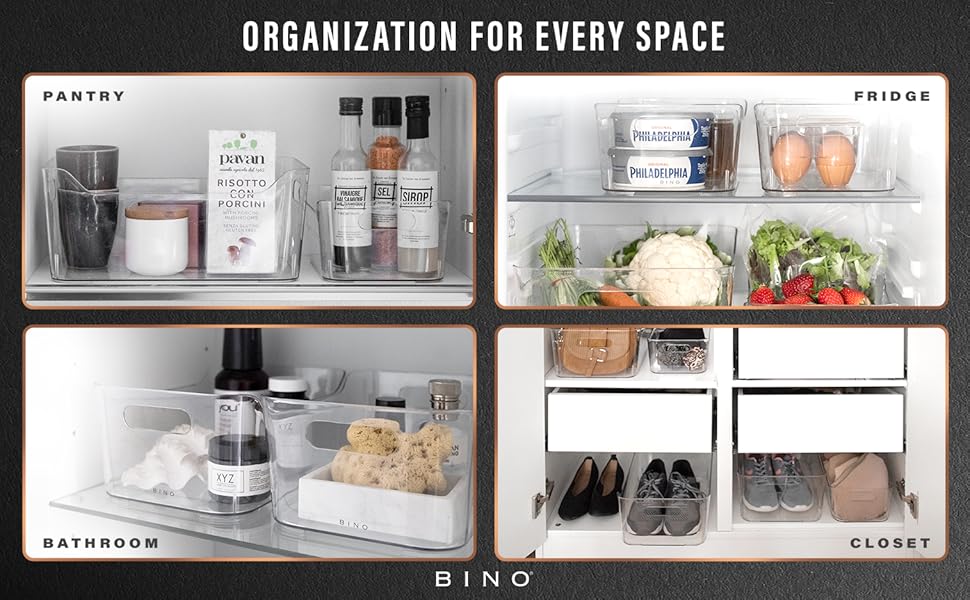 Organizer Bins Pantry Organization Home Organization Fridge Organizer Freezer Organizer