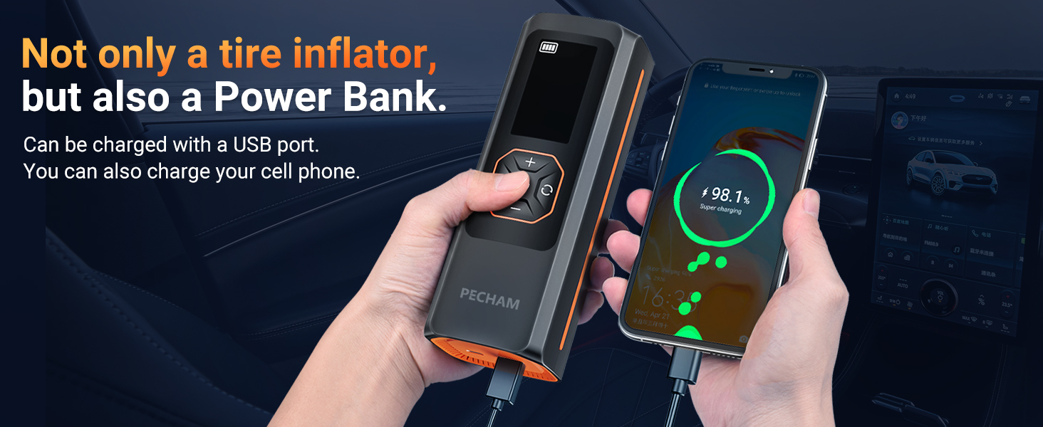 Tire Inflator Portable Air Compressor