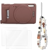 VOVMOEYA Camera Case for Canon PowerShot ELPH 360 HS/IXY 650/IXUS 285 HS, Slim Soft Anti-Scratch ...