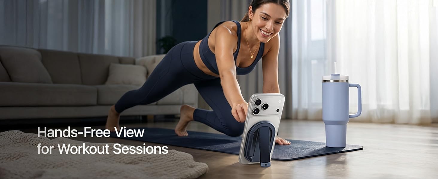 Hands-Free View for Workout Sessions