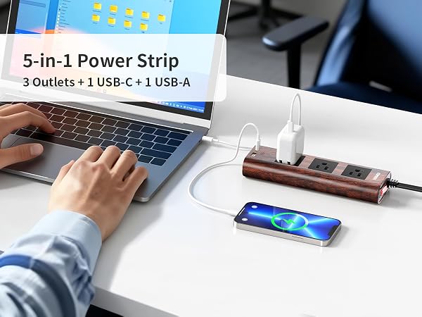 Power Strip with USB