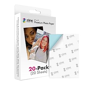 zink paper instant printing 2x3 photo image