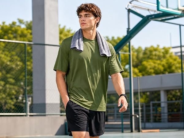 workout shirts for men