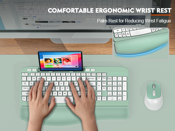 wireless keyboard and mouse combo