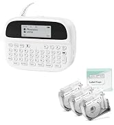 Phomemo M950 Label Maker with 3 Whte Thermal Labels-Easy to Use,for Home School Office Organized,...